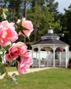 Gazebo, Cary Chapel and Gardens, Cary
