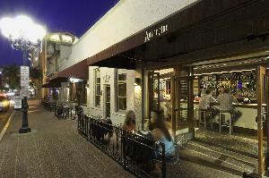 Patio, Aubergine Restaurant & Nightclub, San Diego