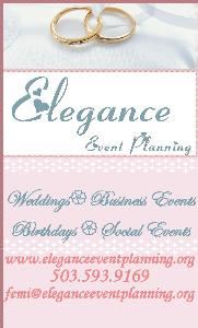 Elegance Event Planning, Portland