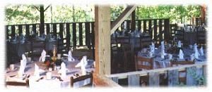 Covered Deck, Hachland Hill Vineyard Corporate Retreat, Joelton