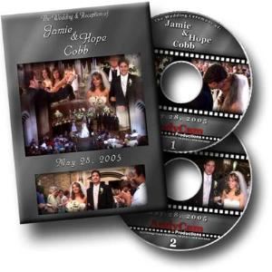 We use all digital equipment and the latest video editing and dvd software to personalize your dvd with custom photo cases, motion menus and chapter selections.