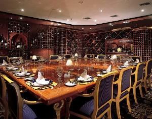 The Grill Room On Las Olas, Fort Lauderdale — The luxurious Wine Room is a private dining room that showcases over 1,500 bottles of fine wine