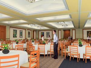 Breakout Rooms, The Conference Center  at Montclair State University, Montclair — Each breakout room has built-in AV technology