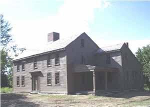 Samuel Brooks House, Minute Man National Historical Park, Concord — Recent cultural landscape and historic structures rehabilitation
work has been performed along the Battle Road. Today, the
Samuel Brooks house is available for use by the general public for permitted functions such as corporate retreats,
small weddings & other events. The park’s function manager will see that your special event runs smoothly in a
manner that complies with conditions of the National Park Service and ensures the preservation of the historic
structure. Please read the rules and regulations to determine if they will correspond with your event plans.