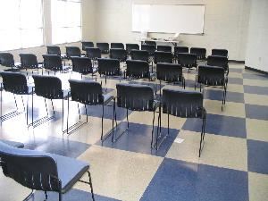 Large Classroom, Mountain Park Activity Building, Stone Mountain — Mountain Park Activity Building Classroom with large marker board.