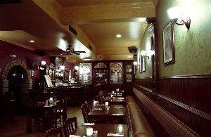 James Joyce Room, Ireland's Four Courts, Arlington — The James Joyce private dining room.