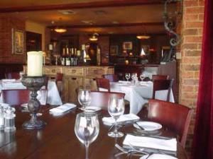 The Estate Room, Kingfish - San Mateo, San Mateo — The Estate Room - includes a large bar & lounge with comfortable overstuffed couches on which to relax next to the bar and the fireplace.  
Sit down dining - 100 people
Standing Reception - 175 people