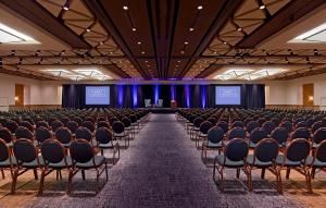 Ballroom A/B/C/D, Hyatt Regency Phoenix, Phoenix — Regency Ballroom is over 10,000 square feet.  It can accommodate general sessions to large weddings.  The ballroom divides into two to four sections.