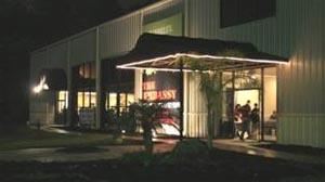 The Embassy, Porter — Introducing the Kingwood area’s newest rental venue… The Embassy. The Embassy currently host the Embassy Club each Friday night, but is available to rent for events all other days and evenings. 

The Embassy features 10,000 sq ft with 4 rental spaces. The maximum capacity is approximately 1000 SRO / 600 theater seating / 500 Banquet style table seating / plus a garden patio- with overflow seating for 100. Small weddings ceremonies may be held in the Grand Entry Chapel or on the Garden Patio.

The Embassy is available for weddings, receptions, quinceaneras, sweet sixteens, parties, bar mitzvas, seminars, meetings, ministry events, family reunions, anniversaries, showers, corporate events and special events. 

The Embassy is located on the Hwy 59N one mile north of Kingwood on the southbound side of the freeway.