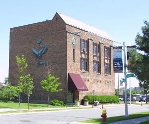 The Scarab Club, Detroit — Exterior facade.