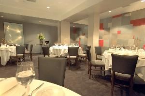 Private Dining Room, Radius, Boston — Entertain 20-60 for a formal dinner or cocktail party with music and hors d'oeuvres.