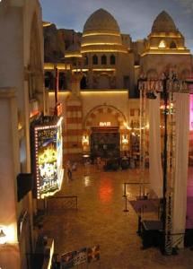 V Theater and Event Center, Las Vegas — The V Theater is a unique venue for your special event. Located in the Miracle Mile Shops inside of Planet Hollywood Resort & Casino, we can offer you both dinner and a show, bringing back "Old Las Vegas". For smaller gatherings, there are many private sections of the venue. Each section, or the entire facility, can be specifically tailored to meet the needs of your group.

Depending upon your requirements we can accommodate groups of 20 to 2,000. The V Theater also holds up to 500 people in theater-style seating for meetings, concerts and promotional shows. A built in stage and sound system is available for all presentations, shows or entertainment you may require.

Our catering facilities can provide you with on and off-site dining. Our world-renowned chefs can create a completely customized menu for plated meals or buffet service.