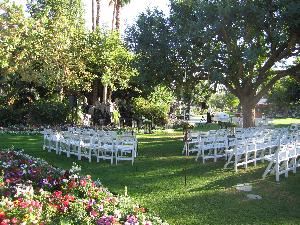 David Aiken Events, Palm Springs — Watwefall Site at La Quinta Resort.