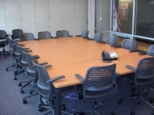 Vista Room, Gary Weikel Room at Willis Tucker Park, Snohomish — Vista Room conference table