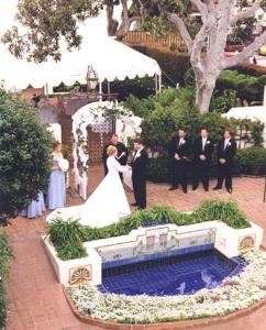 Egyptian Patio, Darlington House, La Jolla