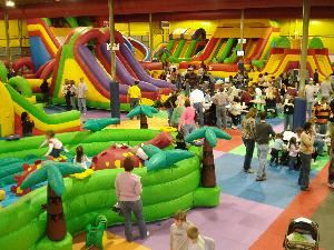 With MASSIVE inflatables, this is the place for children's parties