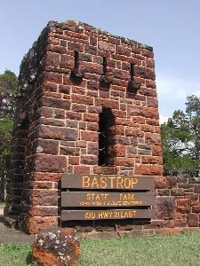 Bastrop State Park built in the 1930's by the Civilian Conservation Corps offers camping, hiking, fishing, cabins and group facilities for rent.