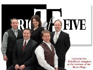 Trio Of Five, Oklahoma City — Great Entertainment For Classic Occasions.....
  The Trio Of Five is an Oklahoma City based band. lead vocalist Robin Wessel, bass player and vocalist Jerry Wheat, Drummer and vocalist Russel Danner, lead guitarist Mark Kennedy, and pianist and vocalist Joe Kennedy make up the five core members of the band. We are also happy to include our sit-in saxophone players, Matt Hope and Destiny Star. Both of them compliment the band with their style and energy. 

  In 2004 the band was formed with a desire to play music that would set an elegant atmosphere, yet energize the audience to participate. Bringing back jazz standards with a mix of hits from the 60's through the 80's from great adult contemporary artists. This variety of classic music has proven to be crowd pleasing, and enjoyable for all ages. Our goal is to provide you with an evening of effortless entertainment that will enhance your event.