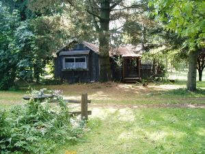 The Cottage at Pleasant Dreams Farm.  
Self-Catered Kitchen; Cottage sleeps 4, additional guests are welcome to camp.