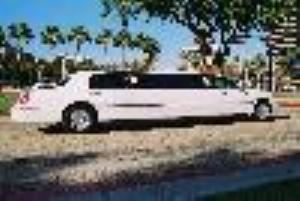Dial A Limo.biz, San Diego — This is our Wedding limo Black interier, New Flat panel LCD, 4 color fiber neon/ Bar lighting,