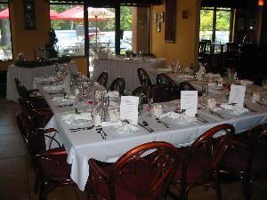 Tomatoes Authentic Italian Ristorante, Summerville — This was a very intimate reception for 15 guests.