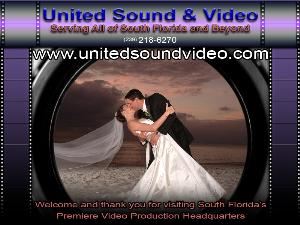 United Sound & Video, Fort Myers — We are the affordable Wedding Video Professionals and Video Production Specialists serving all of SW Florida and beyond.  Please call 239.218.6270 or visit our website at www.unitedsoundvideo.com.  Thank you for your consideration.