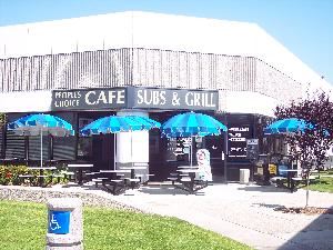 Outside View with outdoor seating
