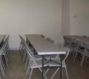 Party Room is decorated in netural colors so it can be decorated for each event.  Birthday party, Group Party, Baby Shower, Bridal Shower or Club Meeting.