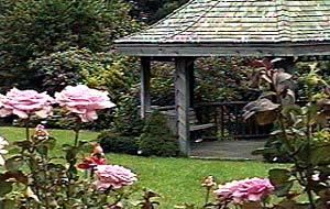 Lagen Gazebo, Dubuque Arboretum and Botanical Garden @ Marshall Park, Dubuque — The Lagen Gazebo.