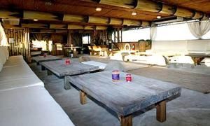 Lower Deck, Tikki Beach Boat Charter, Miami Beach