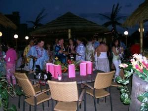 Upper Deck, Tikki Beach Boat Charter, Miami Beach