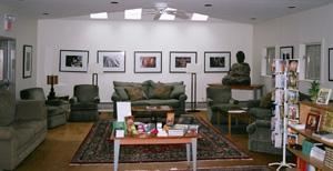 The Bookstore Lounge, Menla Mountain Retreat & Conference Center, Phoenicia