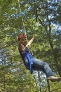Ropes Course, Camp Scully, Wynantskill — Our Ropes Course has high and low elements and experienced staff will guide you through a team-building, adventure-filled challenge you will not forget.