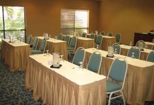Galaxy Conference Center, Hampton Inn Cocoa Beach, Cocoa Beach — We offer our own catering department, audio visual equipment and meeting space for reunions, retreats and corporate meetings