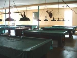 The Pool & Billiards Room, The Portland Club, Portland — The Pool & Billiards Room is a popular activity