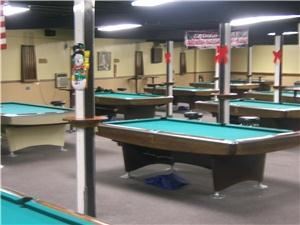 Clifton Billiards, Clifton — Clifton Billiards is located in the heart of downtown Clifton, New Jersey. Established in the 1960’s, Clifton Billiards boasts 6000 sq. feet of playing space with 16 “Brunswick Gold Crown 1” tables and one Three Cushion table. The current staff has over 45 years cumulative experience and will make your time in Clifton Billiards as much fun as possible. Our atmosphere is upbeat with friendly staff and an AMAZING variety of people - ladies, gents, families, kids, young and old.



Our facility is available for all types of parties including private events like birthdays, graduation parties, corporate parties, fundraisers, etc… just call 973-365-9856 for more information.