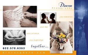 Dincoo Photography, Chandler — Professional imaging made to fit your needs. From parties or conventions to product imaging or weddings we strive to capture your unique vision!  If you can't come to the studio we can bring it to you!  Digital services are also available weather it be retouching or online hosting let us serve you!