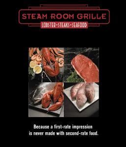 Steam Room Grille Catering
