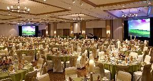 Plaza Ballroom, Sheraton Indianapolis Hotel & Suites, Indianapolis — An Elegant Dinner Party