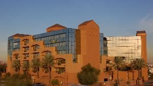 Radisson Hotel Phoenix Airport, AZ, Phoenix — The outside of the Radisson Hotel Phoenix Airport