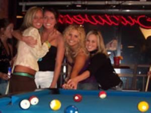 Bear's Pool Table and Game Area, The Frog Bear & Wild Boar Bar, Columbus