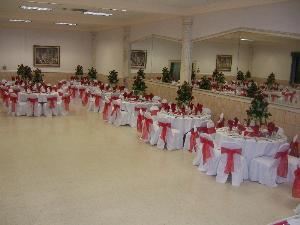 Greenleaf Gardens, Whittier — This beautiful room will accommodate upto 250 guests.  Perfect for wedding, quinceneras, anniversary parties and more.