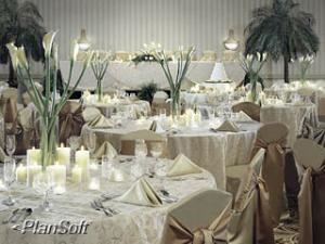 Peachtree Ballroom Section B, Wyndham Peachtree Conference Center and Resort, Peachtree City — The 5,400 square foot Peachtree Ballroom is ideal for a large banquet or special event.