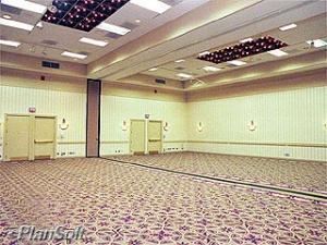 Peachtree Ballroom Section C, Wyndham Peachtree Conference Center and Resort, Peachtree City — The elegant Peachtree Salon C, one of four sections and a generous 1,350 square foot room, accommodates 125 guests for a theater style or 100 classroom style.