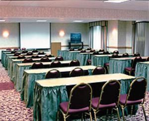 Conference Room set up in a classroom style