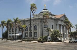 The Abbey on Fifth - a historical landmark.