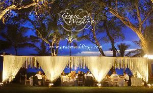 Grace Weddings, Kihei — Imagine your wedding on a beautiful island with palm trees swaying, breath taking ocean views surrounded by lush tropical gardens. An Island style wedding is the most romantic way to celebrate your union with family and friends. It is our goal to ensure that your ideas, family traditions and values are incorporated into a cutting edge event tailored to your specific needs with every detail and desire brought to life creating your dream wedding a reality. Because every bride has unique taste, every celebration should be distinctive. Call Grace Weddings...your wedding and event concierge at their Maui, Hawaii office at 808-357-0780 or visit our website at www.graceweddings.com ...ALOHA!