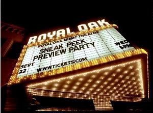 Royal Oak Music Theatre, Royal Oak — The Royal Oak Music Theatre is easily identifiable by its frequently filmed and photographed entrance marquee.  The venue continues to be highly revered as the ideal site to host special events, with the ability to accommodate parties as intimate as 125 guests or as large as 750.  Make an unforgettable first impression with your guests by welcoming them with our custom marquee created just for your event!






(photo credit: Schwegler brothers)