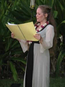 Heather Kotoks Ceremonies, Lahaina — 888 487 5543 Heather Kotok