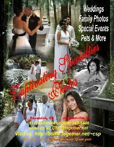 Captivating Specialties Photos, Savannah — Photography is my passion and capturing time in place with endless memories for all my clients is my desire. My work hindsight my creative eyes and artistic abilities to seize all your photojournalist memories for years to come.